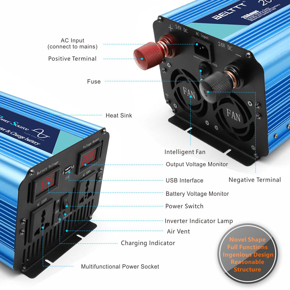 BELTTT 2000W ups inverter